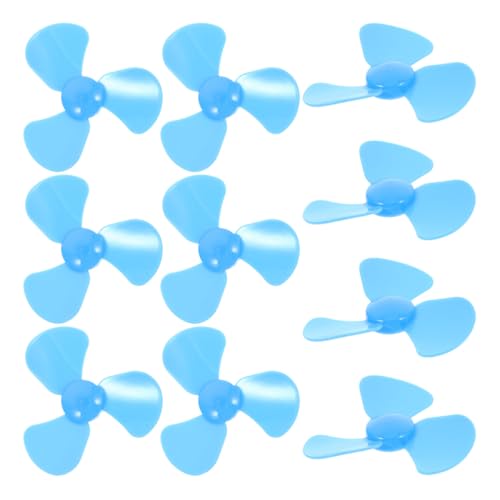 JOINPAYA 15st Kleiner Lüfterflügel Kommerziell Einstellbarer Lüfter Teil Handventilator Leiser Turbo Kleiner Tischventilator Leistung Ac-lüfter Ventilatorflügel Auto Plastik Blue von JOINPAYA
