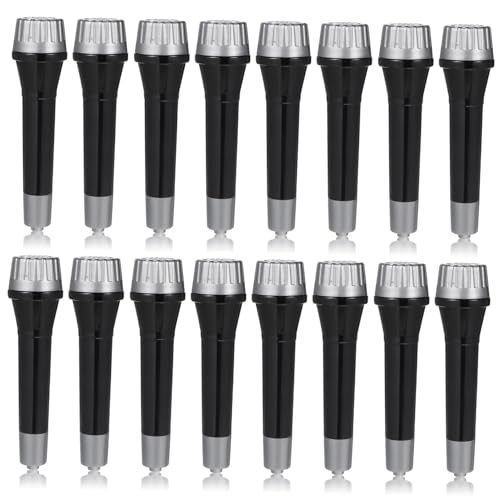 JOINPAYA 16 Stück Mikrofon Requisiten -requisite Mikrofon-headset-kostüm Kindermikrofon Party Spielzeugmikrofon Kostümmikrofon Mikrofon-stütze Mikrofon Kostüm Black Plastik JOINPAYA 16 Stück Mikrofon Requisiten -requisite Mikrofon-headset-kostüm Kindermikrofon Party Spielzeugmikrofon Kostümmikrofon Mikrofon-stütze Mikrofon Kostüm Black Plastik von JOINPAYA