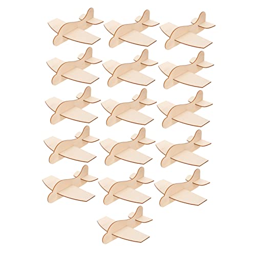 JOINPAYA 16 Stück Puzzle- für bastel Set für gedultsspielzeug für flugzeugmodelle bausätze Graffiti-Material für Leere Montageebene hölzern JOINPAYA 16 Stück Puzzle- für bastel Set für gedultsspielzeug für flugzeugmodelle bausätze Graffiti-Material für Leere Montageebene hölzern von JOINPAYA