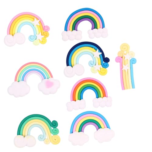JOINPAYA 16 Stück Rauchige Regenbogendekoration Creative creatim muttertagsgesxhenk muttertaggeschenke handsfull Aufkleber aus Scrapbook-Sticker selber Machen Polymer-Ton Colorful JOINPAYA 16 Stück Rauchige Regenbogendekoration Creative creatim muttertagsgesxhenk muttertaggeschenke handsfull Aufkleber aus Scrapbook-Sticker selber Machen Polymer-Ton Colorful von JOINPAYA