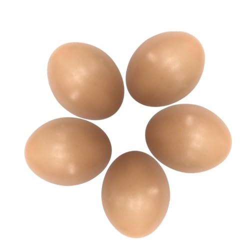 JOINPAYA 16 Stück Realistische PVC-Eier Hühner-osterbasteleien für Jungen und Mädchen von JOINPAYA
