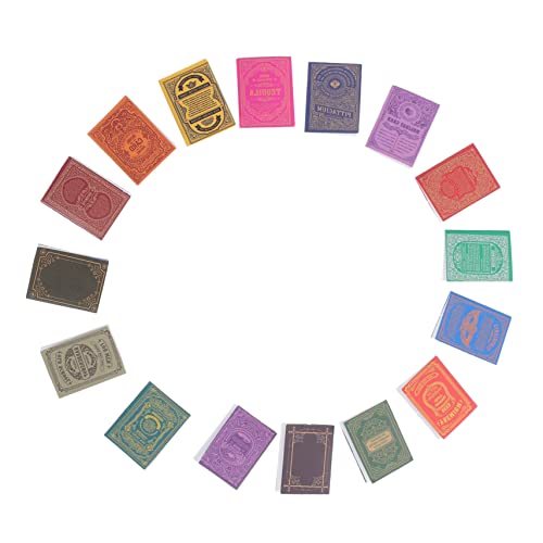 JOINPAYA 16St Puppenhaus-Notizbuch für kinderspielzeug Toys for für Rollenspiele kindergeschenk Miniaturbücher für Spielspielzeug vorgeben Papier JOINPAYA 16St Puppenhaus-Notizbuch für kinderspielzeug Toys for für Rollenspiele kindergeschenk Miniaturbücher für Spielspielzeug vorgeben Papier von JOINPAYA