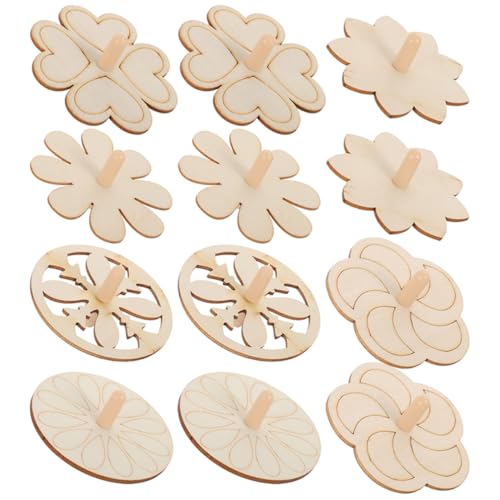 JOINPAYA 18 Stücke Holz Gyro Spielzeug Für Jungen Und Mädchen Unfinished Hand-gemalt Handwerk Spielzeug Jungen Und Mädchen JOINPAYA 18 Stücke Holz Gyro Spielzeug Für Jungen Und Mädchen Unfinished Hand-gemalt Handwerk Spielzeug Jungen Und Mädchen von JOINPAYA