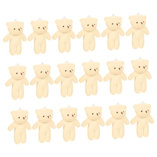 JOINPAYA 18 Stück Bärenfiguren Teiliges Deko mit Tragbarem Anhänger für Kreative DIY Projekte Verschönerung von Schlüsselanhängern und Taschen JOINPAYA 18 Stück Bärenfiguren Teiliges Deko mit Tragbarem Anhänger für Kreative DIY Projekte Verschönerung von Schlüsselanhängern und Taschen von JOINPAYA