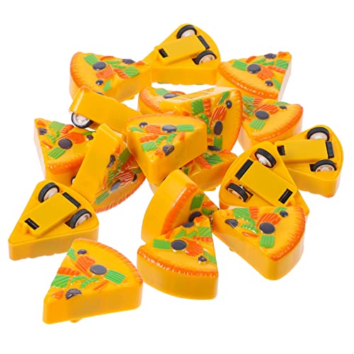 JOINPAYA 18Stücke Teiliges Pizza mit Rückzieh Autos Kreative für Jungen und Kleinkinder für Partys und Kreative Spielstunden von JOINPAYA