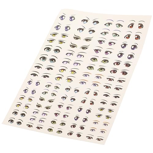 JOINPAYA 1Blatt Selbstklebende Cartoon Augen Aufkleber Papieraugensticker Für DIY Bastelprojekte Animierte Augen Aufkleber Für Kreative Kunsthandwerke von JOINPAYA