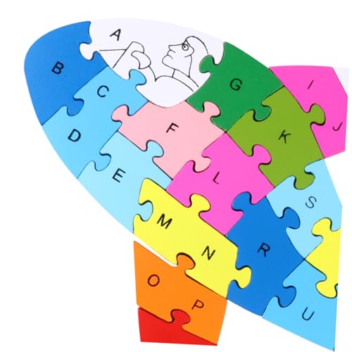 JOINPAYA 1Pc 26 rätseln für kinderspielzeug spielsachen - spielsachen für Puzzlematte Puzzle- Bausteinspielzeug Hölzern JOINPAYA 1Pc 26 rätseln für kinderspielzeug spielsachen - spielsachen für Puzzlematte Puzzle- Bausteinspielzeug Hölzern von JOINPAYA