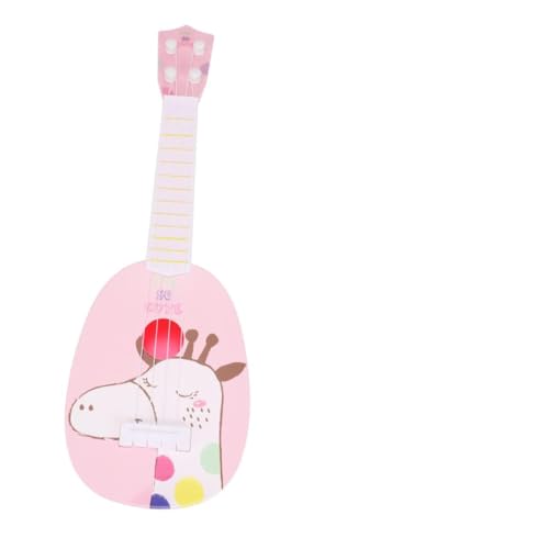 JOINPAYA 1Pc 4 Saiten Musikinstrument Gitarre -Saiten Gitarre für Musikalisches für Akustikgitarre im Vintage-Stil simulierte Gitarre Rosa von JOINPAYA