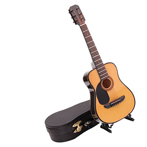 JOINPAYA 1pc Unvollendete Mini-Gitarre Für Handwerk Gitarre Modell 25cm Miniatur Gitarre Für Haushalt Dekoration von JOINPAYA