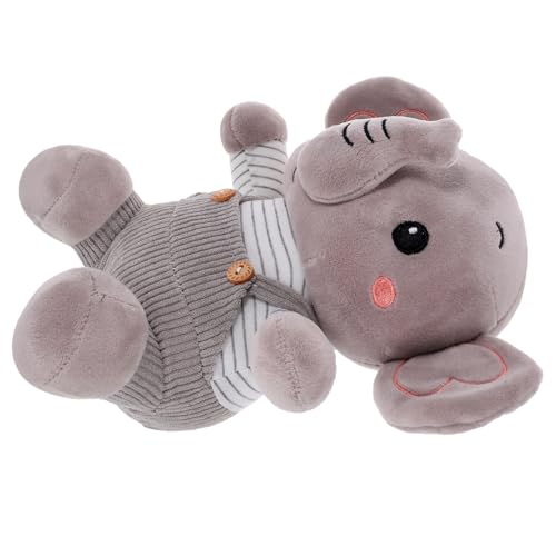 JOINPAYA 1Pc ​​Puppe Plüsch Stofftier Puppe Plüsch Puppe Grau Super Weiche Kurze Plüsch von JOINPAYA