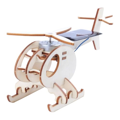 JOINPAYA 1Satz DIY Flugzeug Modell Für Experimentelles Wissenschaftsprojekt Solarbetriebener Hubschrauber Kreatives Basteln Für Jungen Und Bausatz Für Lernspielzeug von JOINPAYA
