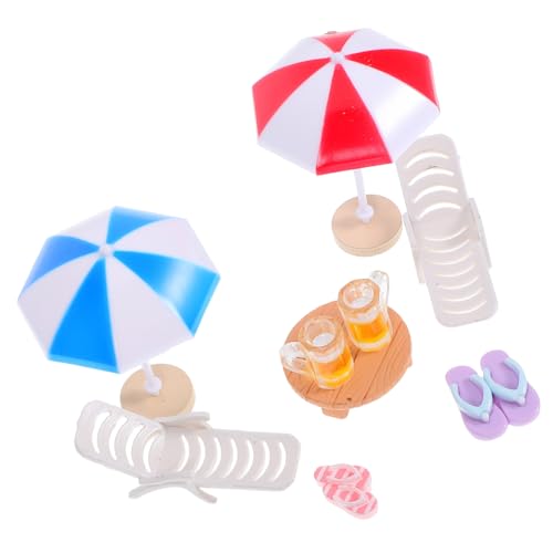 JOINPAYA 1Satz DIY Miniatur Strandzubehör Realistische Puppenhaus Poolmöbel mit Tisch und Stuhl für Feengarten und Tortenaufsätze Wasserdichtes Harz und Teilig JOINPAYA 1Satz DIY Miniatur Strandzubehör Realistische Puppenhaus Poolmöbel mit Tisch und Stuhl für Feengarten und Tortenaufsätze Wasserdichtes Harz und Teilig von JOINPAYA