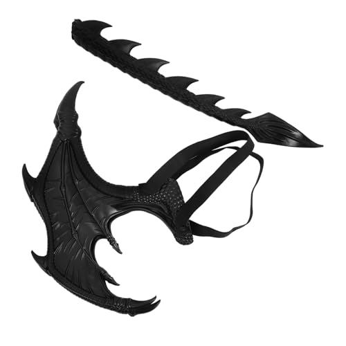 JOINPAYA 1Satz Drachen Kostüm mit Flügeln und Halloween Verkleidung Zubehör für Cosplay und Partys Teiliges von JOINPAYA