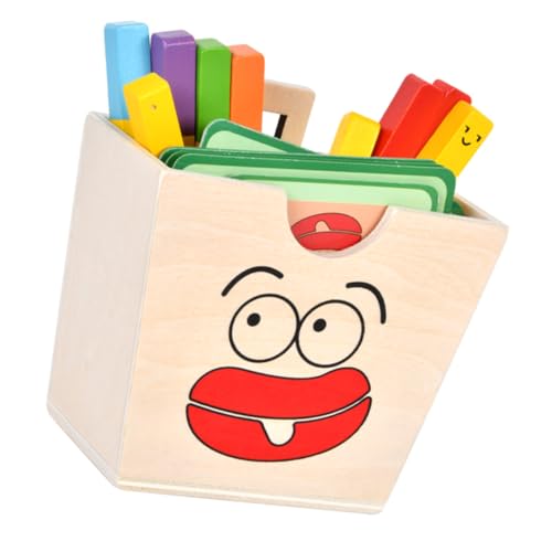 JOINPAYA 1Satz Farbenfrohes Holzspielzeug Für Kleinkinder Lernspielzeug Sprachentwicklung Und Kooperation Für Frühe Bildung Und Kreatives von JOINPAYA
