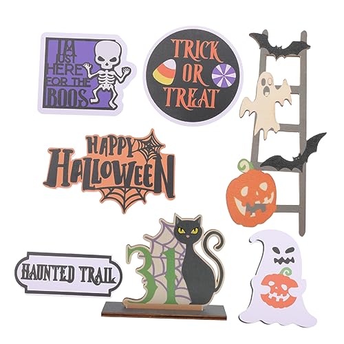 JOINPAYA 1Satz Halloween Deko Szenen Tischdeko Für Halloween Bauernhaus Stil Tablett Dekoration Festliche Ornamente Für Zuhause Und Partys von JOINPAYA