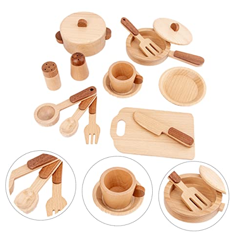 JOINPAYA 1Satz Kochspielzeug Set aus Holz für Simulationsspielzeug Kleine Hände Pädagogisches Küchenspielzeug für Rollenspiele und Aktivitäten JOINPAYA 1Satz Kochspielzeug Set aus Holz für Simulationsspielzeug Kleine Hände Pädagogisches Küchenspielzeug für Rollenspiele und Aktivitäten von JOINPAYA