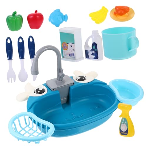 JOINPAYA 1Satz Küchen Rollenspiel Waschbeckenspielzeug für Kleinkinder mit Fließendem Wasser Interaktives Spülset für Jungen und Einzigartiges Wasserkreislaufsystem Sicheres JOINPAYA 1Satz Küchen Rollenspiel Waschbeckenspielzeug für Kleinkinder mit Fließendem Wasser Interaktives Spülset für Jungen und Einzigartiges Wasserkreislaufsystem Sicheres von JOINPAYA