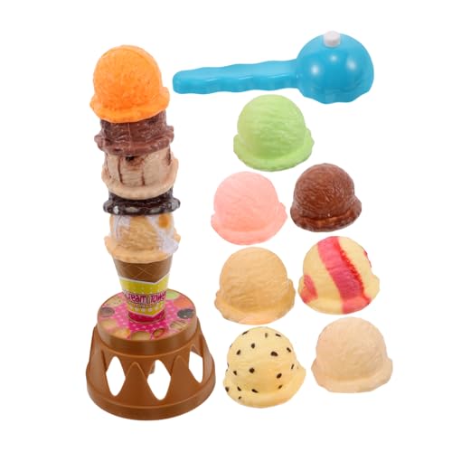 JOINPAYA 1Satz Montessori Eiscreme Stapelspielzeug Für Interaktives Eisbadspielzeug Balance Und Motorik Pädagogisches Für Kleinkinder Und Vorschulkinder von JOINPAYA