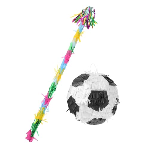 JOINPAYA 1Satz Pinata Stick für Fußball Geburtstagsfeier Teiliges mit Fußball Pinata und Schlagstock Spaß für Ihre Party für Kinderfeiern und Themenpartys JOINPAYA 1Satz Pinata Stick für Fußball Geburtstagsfeier Teiliges mit Fußball Pinata und Schlagstock Spaß für Ihre Party für Kinderfeiern und Themenpartys von JOINPAYA