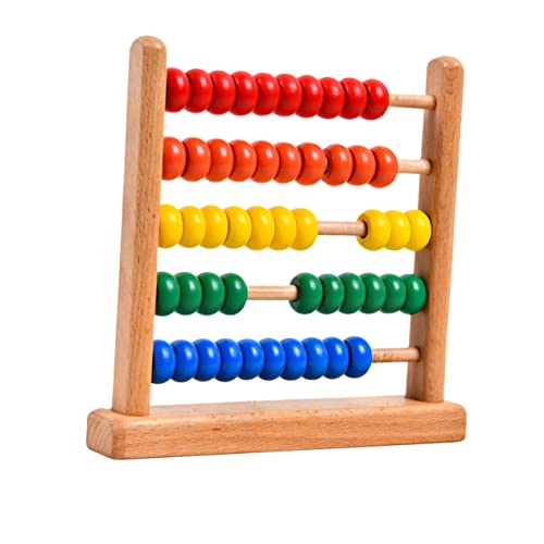 JOINPAYA 1Stk Abakusständer Abakus für kleine Lernspielzeug für Kleinkinder Mathe-Lehrmittel für Mathematische Berechnungstools zählen Abakus-Tool hölzern von JOINPAYA