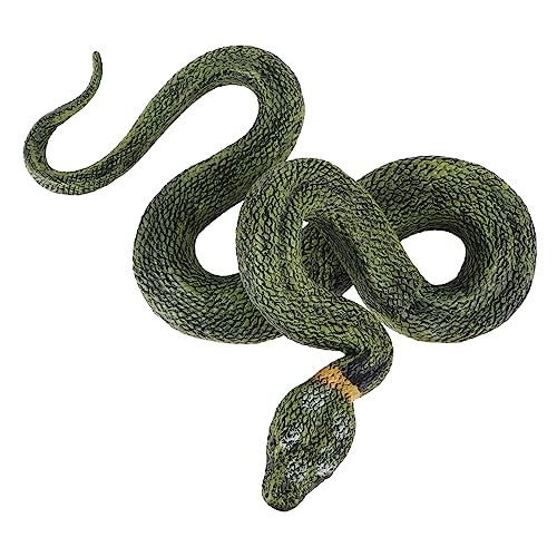 JOINPAYA 1Stk Boa Constrictor Plüsch Elektrische Mühle Affenspielzeug Spielzeugschlangen streudekor Halloween Animal Figures Schlangenmodell Streich-Requisiten Plastik Green JOINPAYA 1Stk Boa Constrictor Plüsch Elektrische Mühle Affenspielzeug Spielzeugschlangen streudekor Halloween Animal Figures Schlangenmodell Streich-Requisiten Plastik Green von JOINPAYA