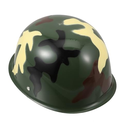JOINPAYA 1pc Kinder Kappe Hut Baby Junge Kunststoff Camouflage Helm Spielzeug Für Ankleidespiel JOINPAYA 1pc Kinder Kappe Hut Baby Junge Kunststoff Camouflage Helm Spielzeug Für Ankleidespiel von JOINPAYA
