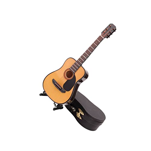 JOINPAYA 13 cm Mini-gitarrenmodell Realistisches Musikinstrument Für Jungen Und Mädchen Gitarrendekoration Haushaltsdekoration Geburtstagsgeschenk JOINPAYA 13 cm Mini-gitarrenmodell Realistisches Musikinstrument Für Jungen Und Mädchen Gitarrendekoration Haushaltsdekoration Geburtstagsgeschenk von JOINPAYA