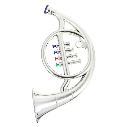 JOINPAYA 1 Stück Musikinstrument-Spielzeug Für Jungen Und Mädchen Waldhorn-Spielzeug Spielzeug Für Jungen Und Mädchen Simuliertes Waldhorn Praktische Leistungsrequisiten von JOINPAYA