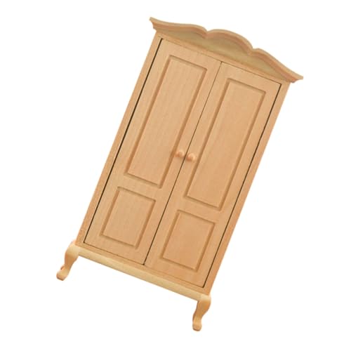 JOINPAYA 1Stk Kleider Schrank Modell Mini-Kleiderschrank-Ornamente Mini-Szenendekor Miniatur holzspielzeug holzspielsachen Mini-Möbelmodell Mini Kleiderschrank hölzern JOINPAYA 1Stk Kleider Schrank Modell Mini-Kleiderschrank-Ornamente Mini-Szenendekor Miniatur holzspielzeug holzspielsachen Mini-Möbelmodell Mini Kleiderschrank hölzern von JOINPAYA