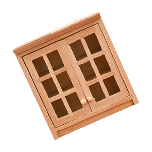 JOINPAYA Lebendiger Miniatur-wandschrank Aus Holz Im Maßstab 1/12 – Dekoratives Mini-hausmodell Für Sammler JOINPAYA Lebendiger Miniatur-wandschrank Aus Holz Im Maßstab 1/12 – Dekoratives Mini-hausmodell Für Sammler von JOINPAYA