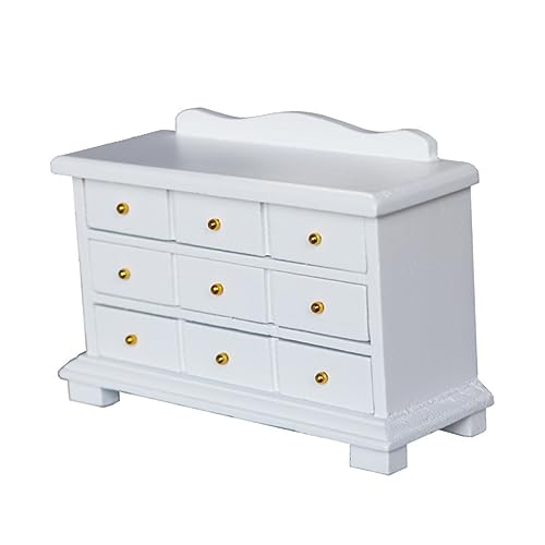 JOINPAYA 1Stk Puppenhaus Schublade mini schubladenschrank Miniatur-Puppenhaus-Bausatz Miniatures Chest of Drawers Mini-Hausschrank basteln Miniatur-Schrankdekor hölzern Weiß JOINPAYA 1Stk Puppenhaus Schublade mini schubladenschrank Miniatur-Puppenhaus-Bausatz Miniatures Chest of Drawers Mini-Hausschrank basteln Miniatur-Schrankdekor hölzern Weiß von JOINPAYA