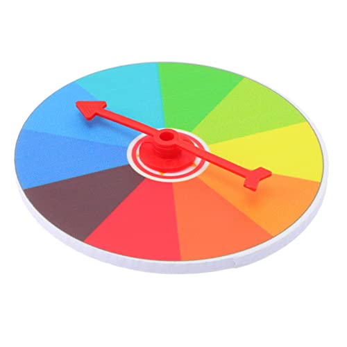 JOINPAYA 1Stk Tischplatte Spielstütze zeichnen Karneval Rad Spinnen Roue interaktives Fasching Spiele Toy rotierende Spielstütze Lernspielzeug für Schaum Colorful von JOINPAYA