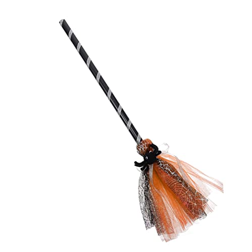 JOINPAYA 1Stk Zauberer Besen Halloween Party Deko Halloween Besen halloweenkostüme Dekoration Party fegen Halloween-Besen Maske Halloween-Requisitenbesen Requisit Plastik Orange JOINPAYA 1Stk Zauberer Besen Halloween Party Deko Halloween Besen halloweenkostüme Dekoration Party fegen Halloween-Besen Maske Halloween-Requisitenbesen Requisit Plastik Orange von JOINPAYA
