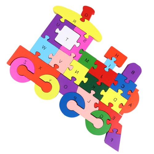 JOINPAYA 1pc 26 Puzzle- Puzzlematte Bausteinspielzeug Rätseln Hölzern JOINPAYA 1pc 26 Puzzle- Puzzlematte Bausteinspielzeug Rätseln Hölzern von JOINPAYA