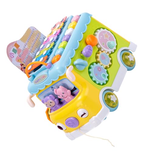 JOINPAYA Xylophon-Bus-Form Musikinstrument Baby-musikspielzeug Geburtstagsgeschenk Für Jungen Und Mädchen Tragbares Schaukelspielzeug von JOINPAYA