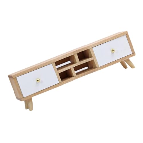JOINPAYA 1stk Möbelminiaturen Pflanzenzubehör Pflanzendekorationen Puppenhausmöbel Mini-hausdekoration Minikühlschrank Mini-schubladenmodell Mini-hausverzierung Holzschrank Handwerk Hölzern von JOINPAYA