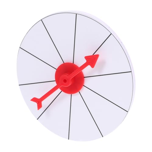 JOINPAYA 1stk Rad Tombola Preisrad-Spiel Hängendes Zugrad Spielpfeil Rad Spiel Spielrad Desktop- Regenbogen-gewinnrad Preisrad-Zeiger Rad Für Glück Lenkung Schaum Weiß JOINPAYA 1stk Rad Tombola Preisrad-Spiel Hängendes Zugrad Spielpfeil Rad Spiel Spielrad Desktop- Regenbogen-gewinnrad Preisrad-Zeiger Rad Für Glück Lenkung Schaum Weiß von JOINPAYA