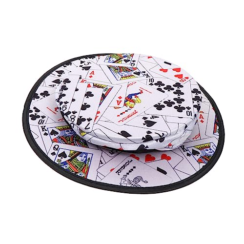 JOINPAYA 1stk Tarnkappe Dekorationen Kostüm Kreative Zauberdekoration Sombrero-partyhüte Zauberkappen Kleid Mit Abschlusskappe Zylinder Anziehen Rave Colorful Mercerisiertes Uni-Tuch von JOINPAYA