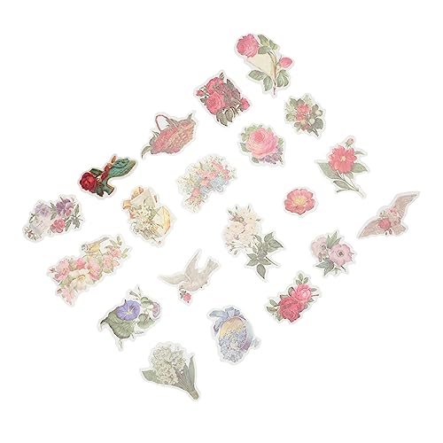 JOINPAYA 2 Boxen Material dekorative Aufkleber Scrapbooking Sticker Scrapbook Stickers Selbstklebende Sticker basteln Sie dekorative Aufkleber Scrapbook-Sticker selber Machen Papier von JOINPAYA