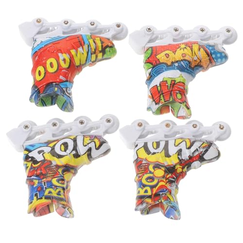 JOINPAYA 2 Paare Fingerroller-Modell Schlittschuh Finger -Skateboard Sportspielzeug Mit Fingerspitzen Fingerspielzeug Mit Zwei Rädern Finger-Skate- Schreibtisch Für Plastik JOINPAYA 2 Paare Fingerroller-Modell Schlittschuh Finger -Skateboard Sportspielzeug Mit Fingerspitzen Fingerspielzeug Mit Zwei Rädern Finger-Skate- Schreibtisch Für Plastik von JOINPAYA