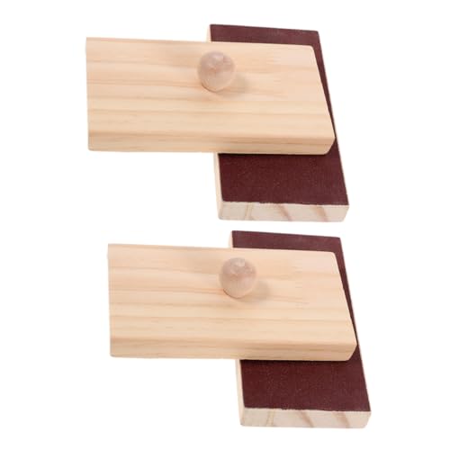 JOINPAYA 2 Paare Holz-sandblock Percussion Instrument Musikinstrumente Sandblock Klangbrett Rhythmus Lernspielzeug Montessori Musikinstrument für Kleinkinder JOINPAYA 2 Paare Holz-sandblock Percussion Instrument Musikinstrumente Sandblock Klangbrett Rhythmus Lernspielzeug Montessori Musikinstrument für Kleinkinder von JOINPAYA