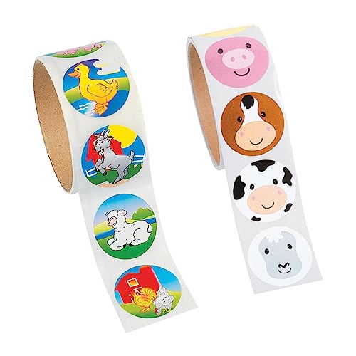 JOINPAYA 2 Rolle Aufkleber Stereo Aufkleber Selbst Adhesive Aufkleber Cartoon Decals Stereo Decals von JOINPAYA