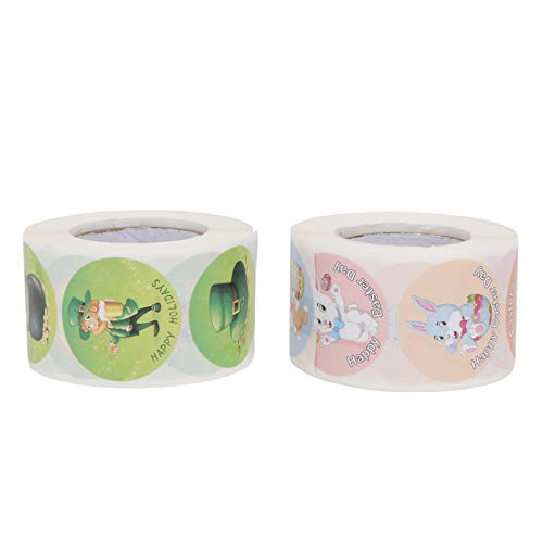 JOINPAYA 2rollen Patrick's Day Easter Aufkleber Dekorative Etiketten Selbstklebende Sticker Für Bastelprojekte Und Feiertagsdekorationen JOINPAYA 2rollen Patrick's Day Easter Aufkleber Dekorative Etiketten Selbstklebende Sticker Für Bastelprojekte Und Feiertagsdekorationen von JOINPAYA