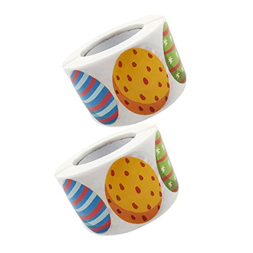 JOINPAYA 2 Rollen Osterei Aufkleber Kreisaufkleber Runde Aufkleber Kindergeschenke Kindergeschenke Aufkleber Für Klebeband Kinderaufkleber Dekorative Eieraufkleber JOINPAYA 2 Rollen Osterei Aufkleber Kreisaufkleber Runde Aufkleber Kindergeschenke Kindergeschenke Aufkleber Für Klebeband Kinderaufkleber Dekorative Eieraufkleber von JOINPAYA