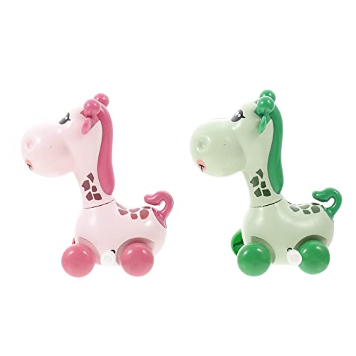 JOINPAYA Aufziehspielzeug in Giraffenform Babyspielzeug Baby-aufziehspielzeug Abs-Material Lernspielzeug Für Kinder Zufällige Farbe von JOINPAYA