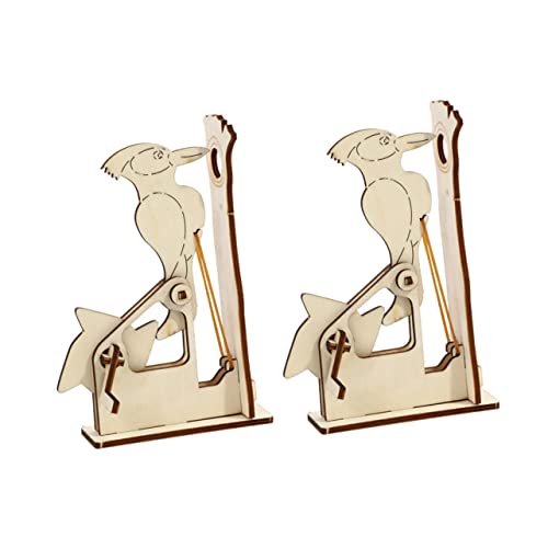 JOINPAYA 2 Sätze 3D -puzzlespielzeug Bastelsets Für DIY Specht Modelle Kindergeschenk 3D-Puzzle Für Bildungsmodelle Zusammengesetzter Specht DIY-spechtmodell Hölzern JOINPAYA 2 Sätze 3D -puzzlespielzeug Bastelsets Für DIY Specht Modelle Kindergeschenk 3D-Puzzle Für Bildungsmodelle Zusammengesetzter Specht DIY-spechtmodell Hölzern von JOINPAYA