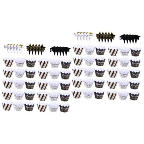 JOINPAYA 2 Sätze Abschlusstorte Umgeben Stolz Strauß Liner Tag Kuchen Picks Felgen Grad Neon Essbar Funkeln Pastell Festliche Cupcake-förmchen Cupcake-topper 2021 Papier 24 Stück * 2 JOINPAYA 2 Sätze Abschlusstorte Umgeben Stolz Strauß Liner Tag Kuchen Picks Felgen Grad Neon Essbar Funkeln Pastell Festliche Cupcake-förmchen Cupcake-topper 2021 Papier 24 Stück * 2 von JOINPAYA