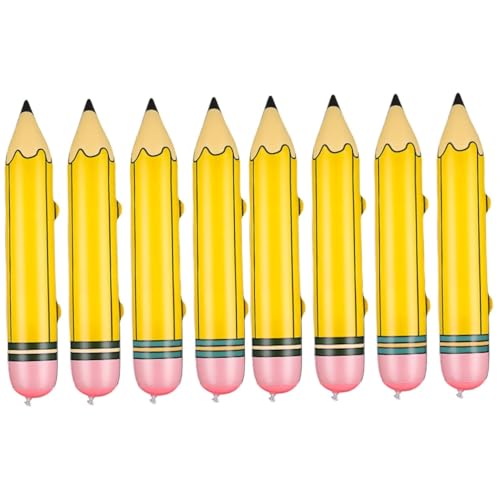 JOINPAYA 2 Sätze Aufblasbares Bleistiftspielzeug Bleistifte Mechanisch Schicke Bleistifte Partydekorationen -stift Extra Große Bleistiftspielzeuge Riesige Bleistifte 4 Stück * 2 JOINPAYA 2 Sätze Aufblasbares Bleistiftspielzeug Bleistifte Mechanisch Schicke Bleistifte Partydekorationen -stift Extra Große Bleistiftspielzeuge Riesige Bleistifte 4 Stück * 2 von JOINPAYA