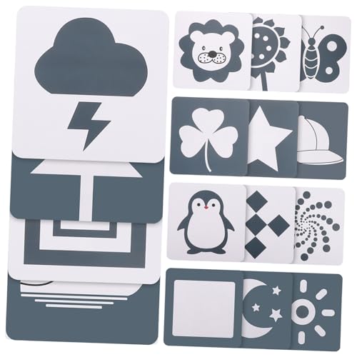 JOINPAYA 2 Sätze Frühe Lernkarten lernkarten Spiele lernspielzeug Lustiges Lernspielzeug -Lernkarten -Aktivitätskarten Lernspielzeug für Babys Papier von JOINPAYA