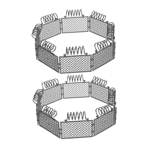 JOINPAYA 2 Sätze Kunststoff Zaun Zubehör für Bauernhof DIY Miniatur Sicherheitszaun für und Bauernhof Szenen Fördert Kreativität und Feinmotorik bei Kindern JOINPAYA 2 Sätze Kunststoff Zaun Zubehör für Bauernhof DIY Miniatur Sicherheitszaun für und Bauernhof Szenen Fördert Kreativität und Feinmotorik bei Kindern von JOINPAYA
